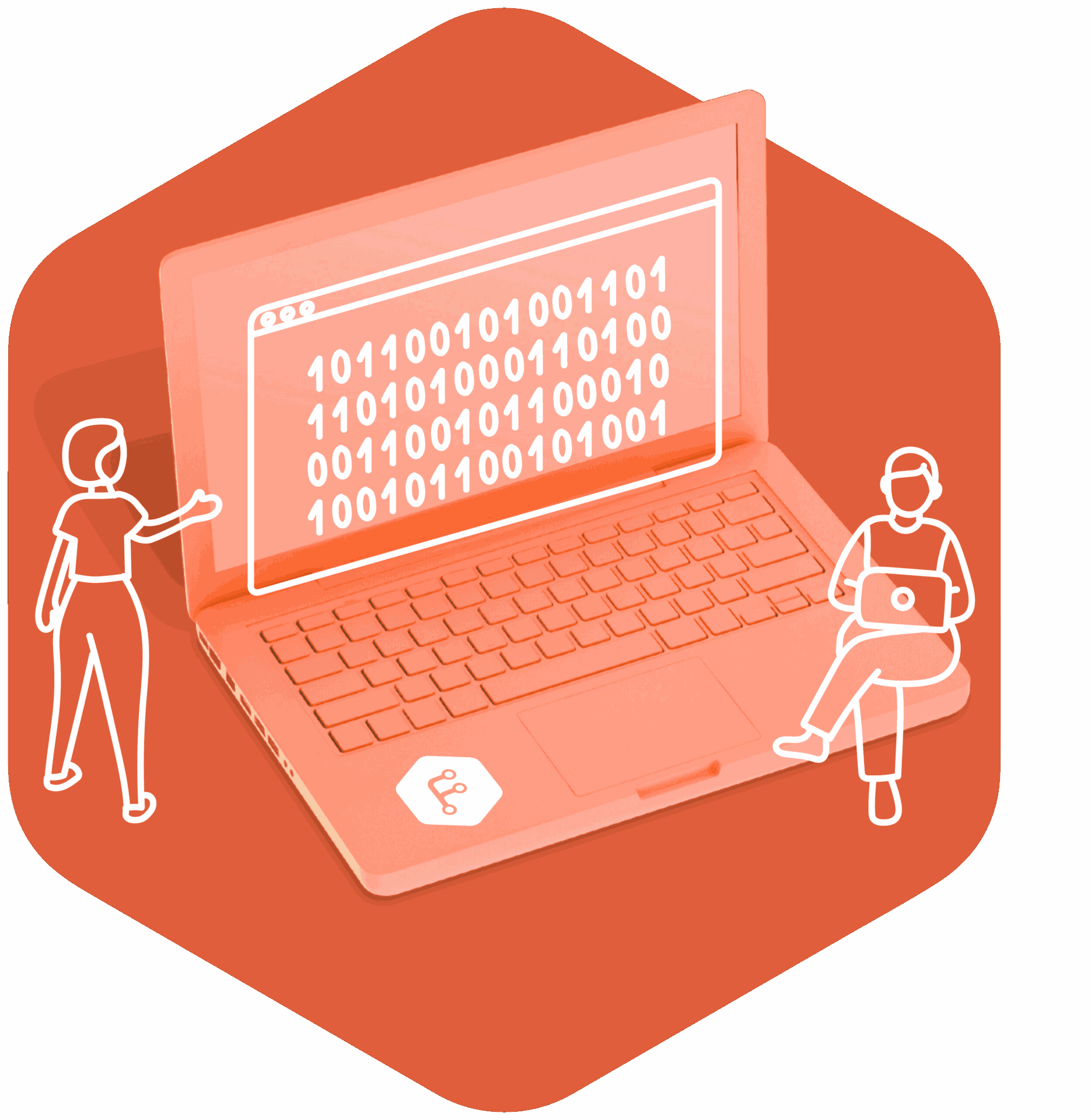 fundingbox computer hexagon