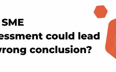 Why an SME self-assessment could lead to the wrong conclusion?